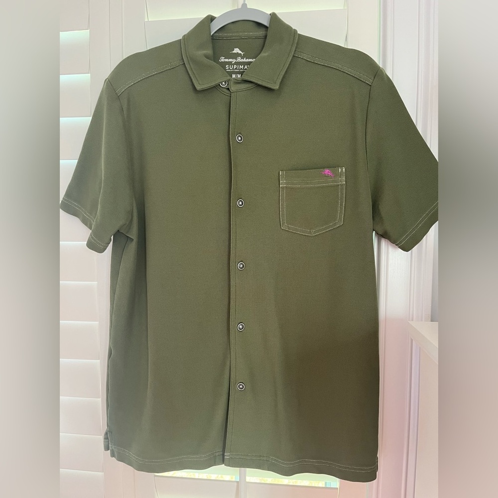 Men’s Tommy Bahama button-down short sleeve
